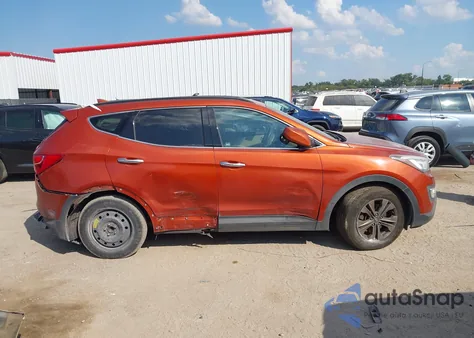 2015 Hyundai Santa Fe Sport 2.4L from USA, damaged, VIN 5XYZU3LBXFG296884